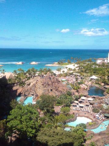 view from balcony at room