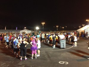 Pre/Post-race assembly area