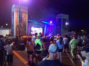 Pre-race entertainment 