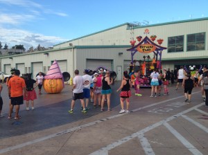 A nice display put on by costuming shop