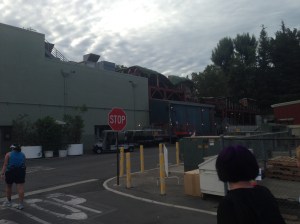 Behind Mickey's Toontown