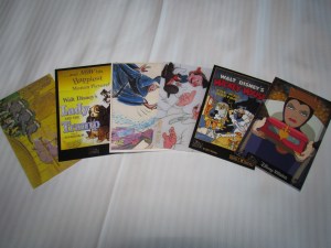 A set of Disney Collector Cards.   Not sure if these are unique to the Expo or are copies of already released cards.