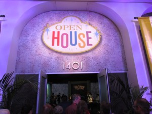 The exterior is themed to the Imagineering building at 1401 Flower Street in Glendale