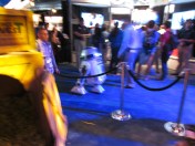 The restraining bolt is off -- he's making a break for it! 