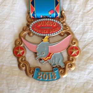 Dumbo Double Dare medal 