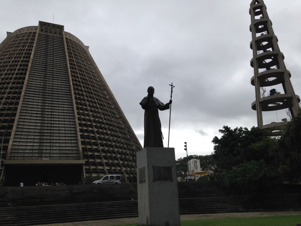 John Paul II and Rio Cathedral 
