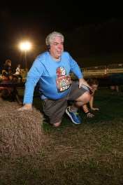 Coming out of the second obstacle