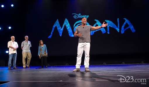 Dwayne Johnson. Image (c) D23.com.