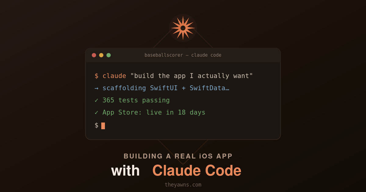 Claude Code for iOS: Shipping a Real App in 18 Days – Nodes and Edges